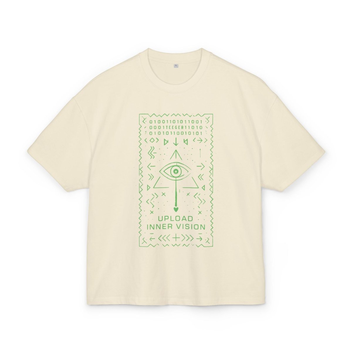 Ophelia TeeGer Inner Vision - Oversized Cyber Eye Frontprint Shirt - TeeGerDesign - T-Shirt - BY163