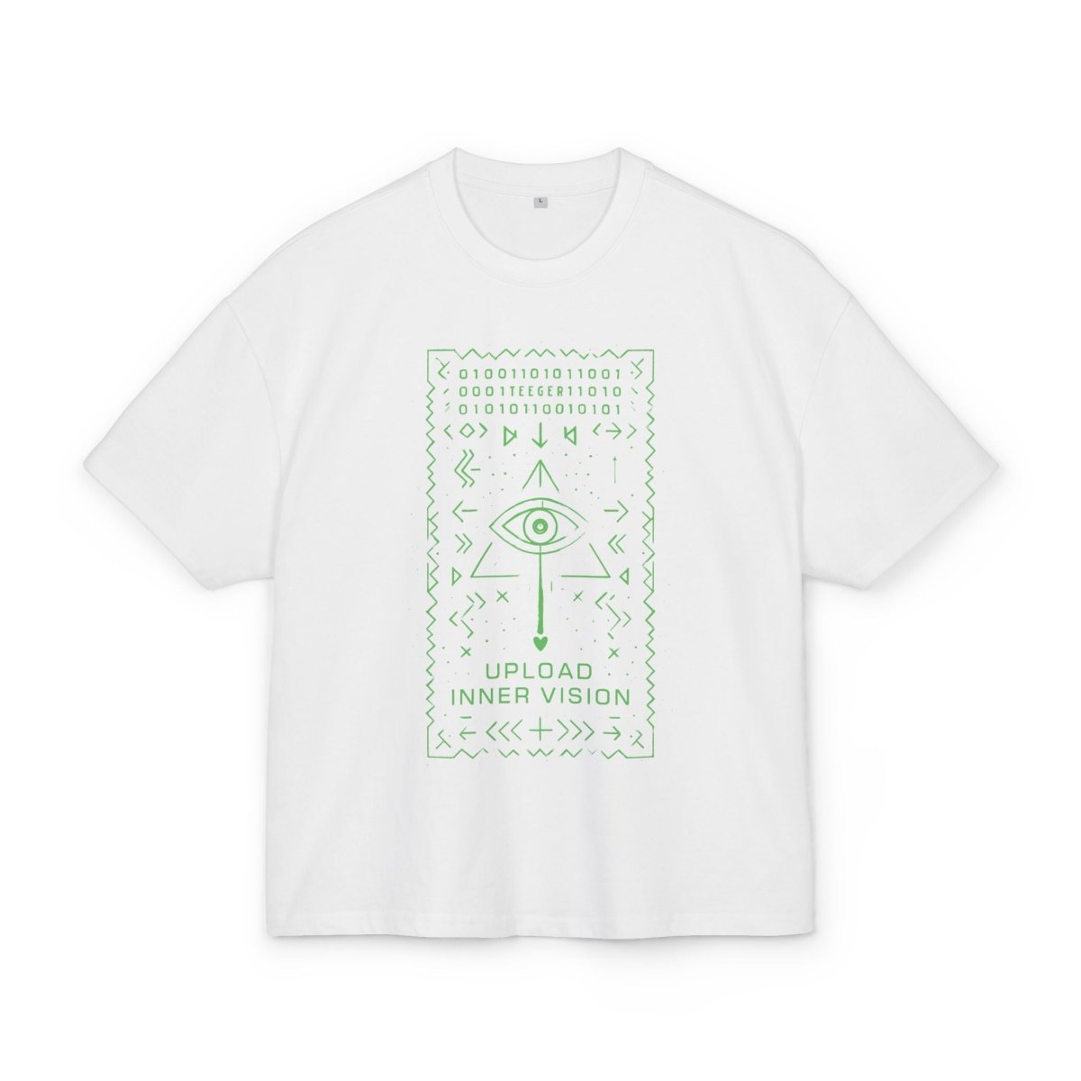 Ophelia TeeGer Inner Vision - Oversized Cyber Eye Frontprint Shirt - TeeGerDesign - T-Shirt - BY163