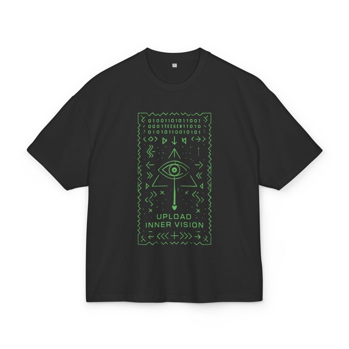 Ophelia TeeGer Inner Vision - Oversized Cyber Eye Frontprint Shirt - TeeGerDesign - T-Shirt - BY163