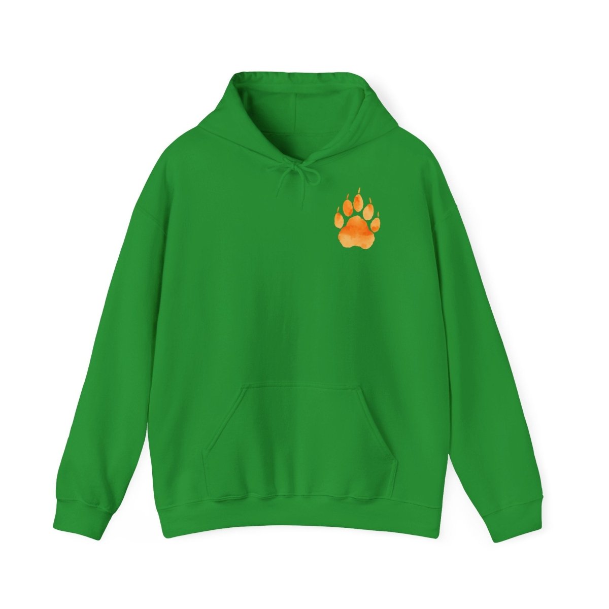 Orange Tigertatze Hoodie - TeeGerDesign - Hoodie - Brand