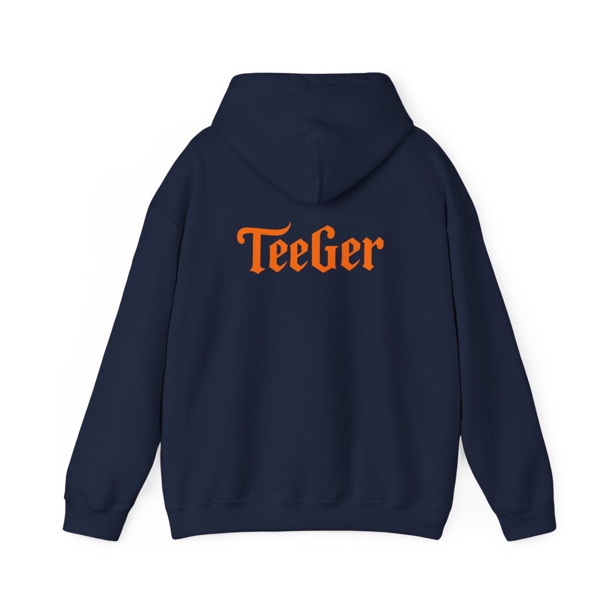 Orange Tigertatze Hoodie - TeeGerDesign - Hoodie - Brand