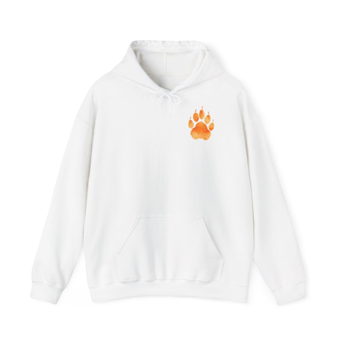 Orange Tigertatze Hoodie - TeeGerDesign - Hoodie - Brand