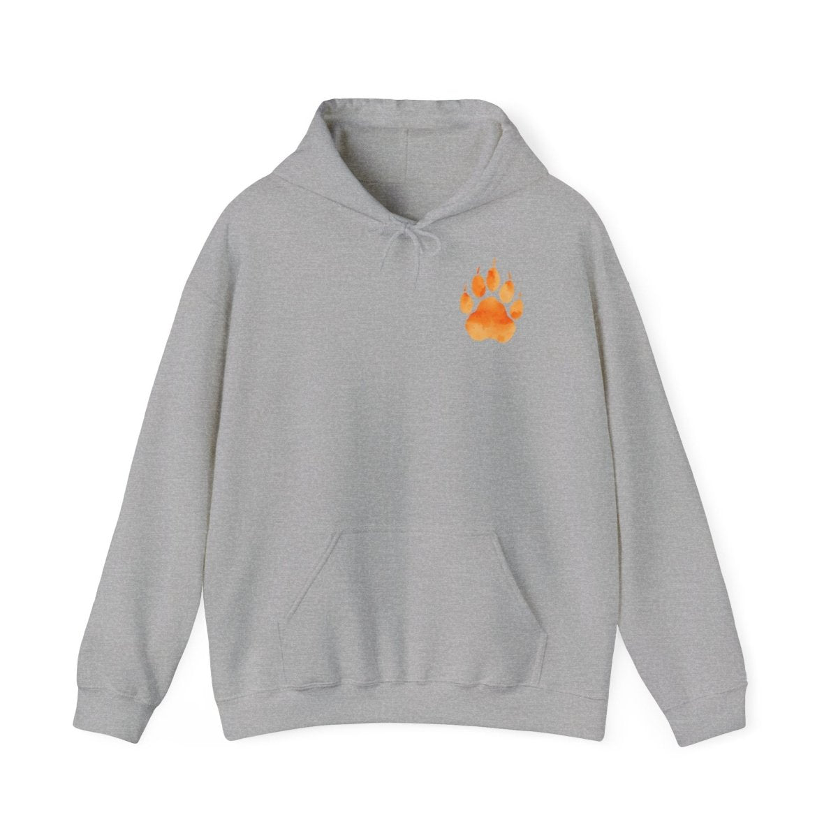 Orange Tigertatze Hoodie - TeeGerDesign - Hoodie - Brand