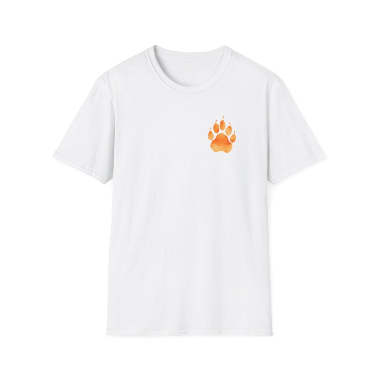 Orange Tigertatze T-Shirt - TeeGerDesign - T-Shirt - Brand