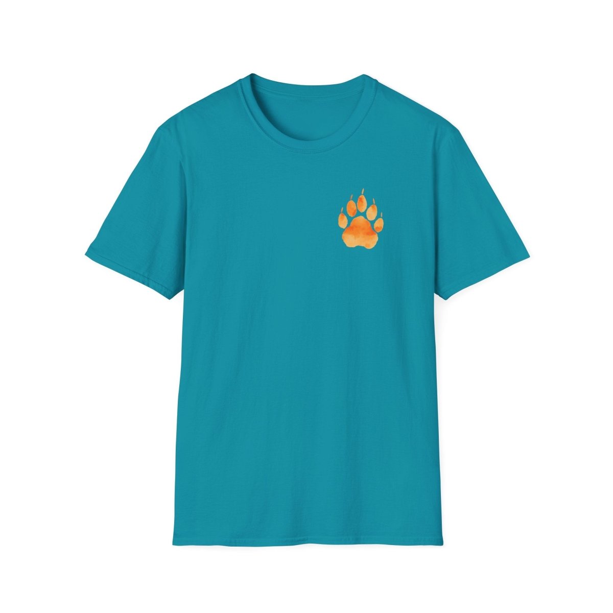 Orange Tigertatze T-Shirt - TeeGerDesign - T-Shirt - Brand