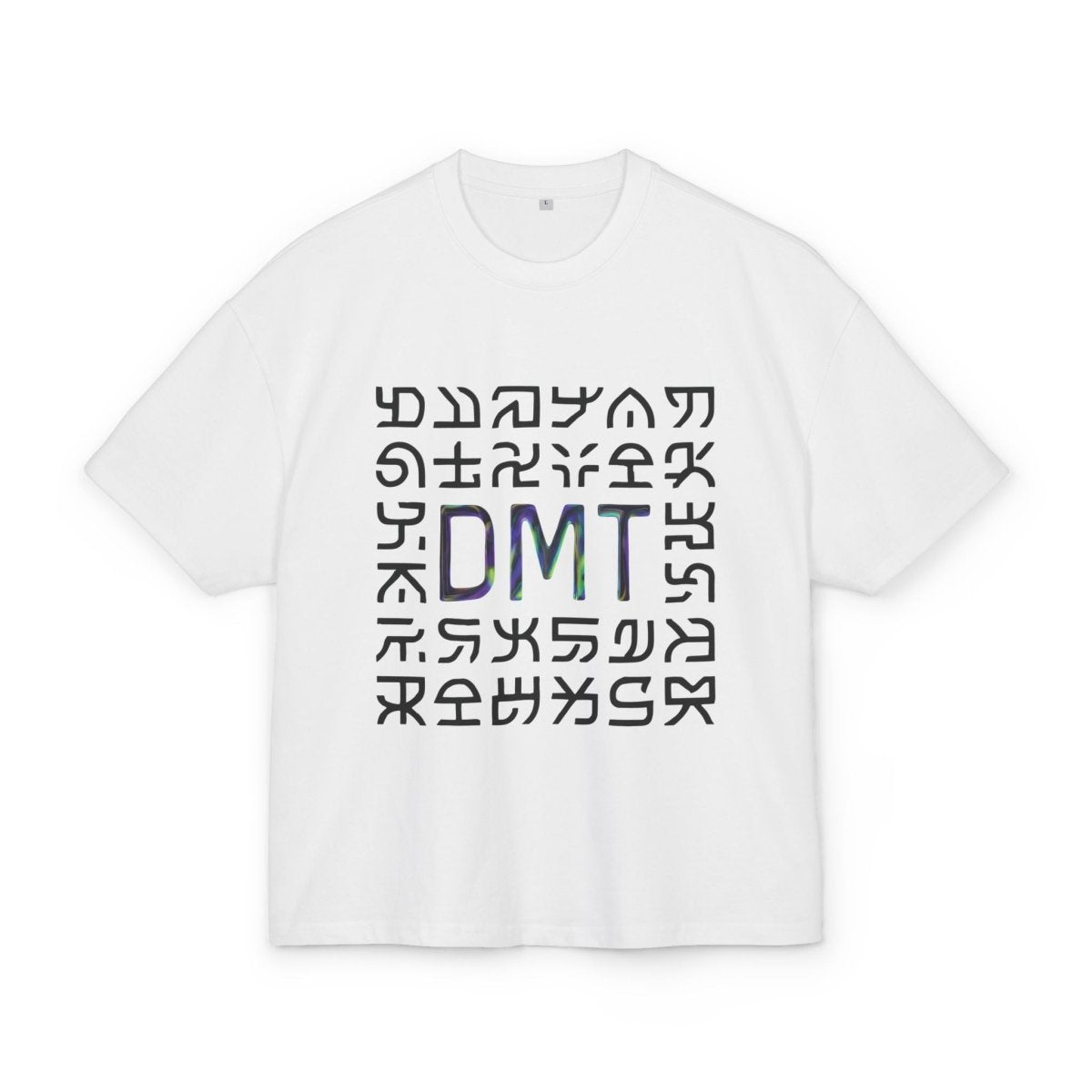 Pedro TeeGer DMT Grid - Oversized Glyph Matrix Frontprint Shirt - TeeGerDesign - T-Shirt - BY163