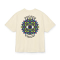 Pedro TeeGer Vision Bloom - Oversized Third Eye Mandala Backprint Shirt - TeeGerDesign - T-Shirt - Backprint