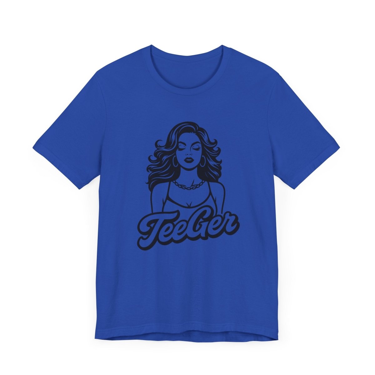 Peggy TeeGer GOLD DIGGER - Bold Lady Tattoo Style T-Shirt - TeeGerDesign - T-Shirt - 3001