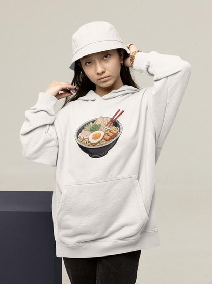 Ramen Hoodie mit Nudel Logo - TeeGerDesign - Hoodie - DTG