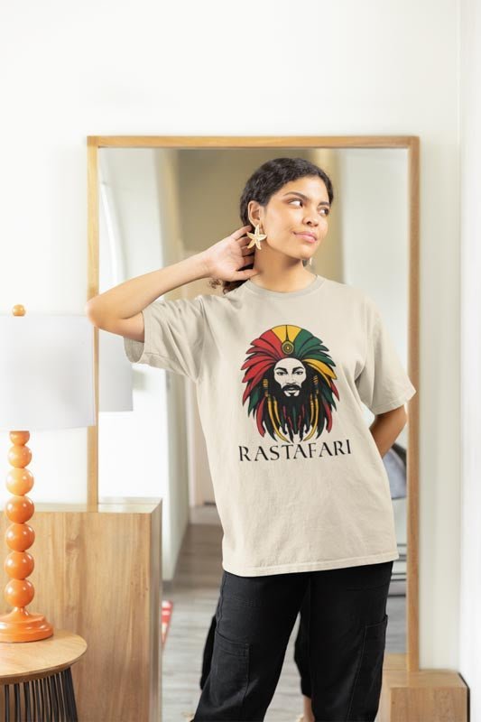 Rastafari Logo Shirt - Stilvolles Design für Fans - TeeGerDesign - T - Shirt - 