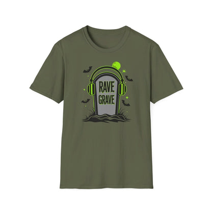 Rave Grave T - Shirt – Stylisches Festival - Shirt - TeeGerDesign - T - Shirt - Cotton