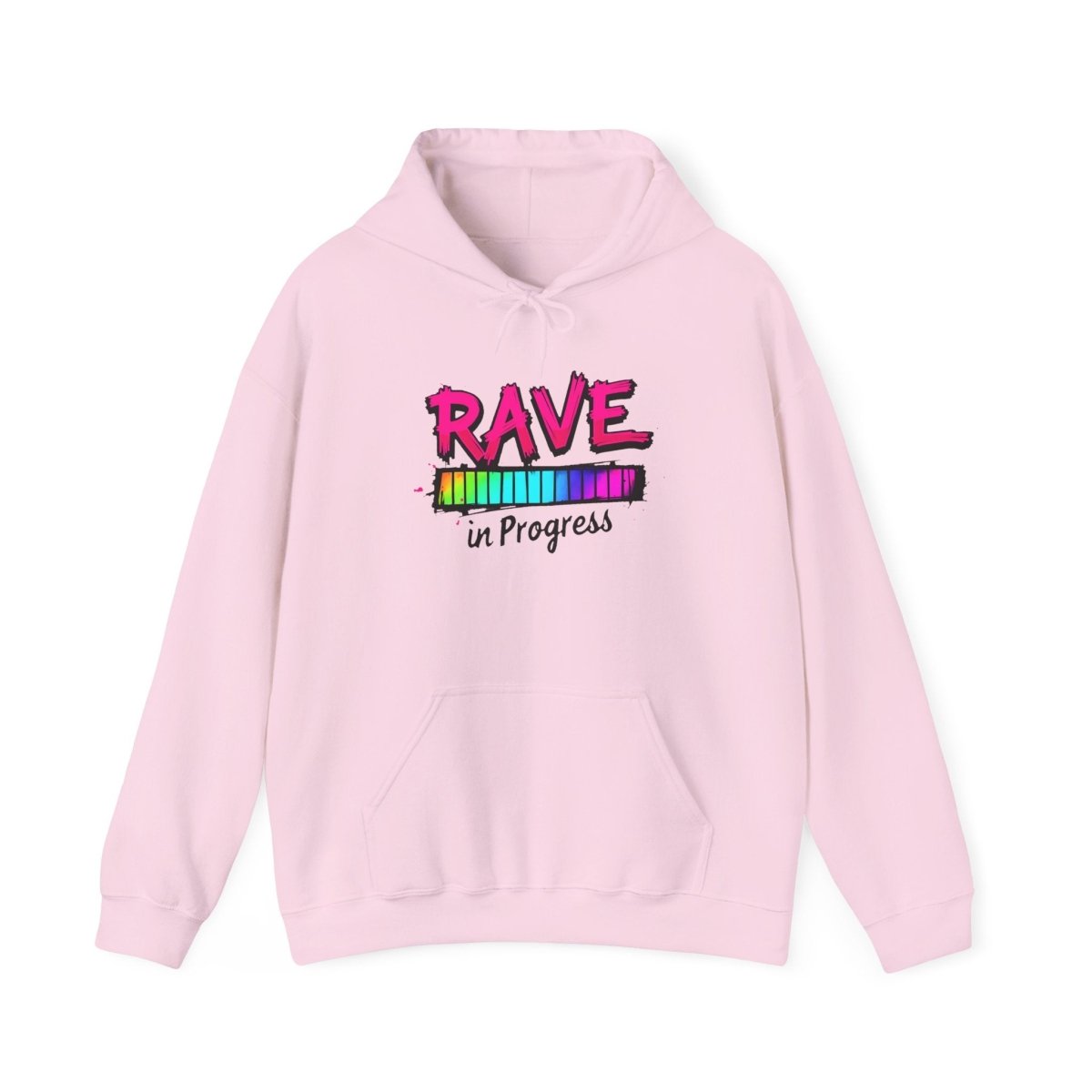 Rave in Progress Hoodie - TeeGerDesign - Hoodie - DTG