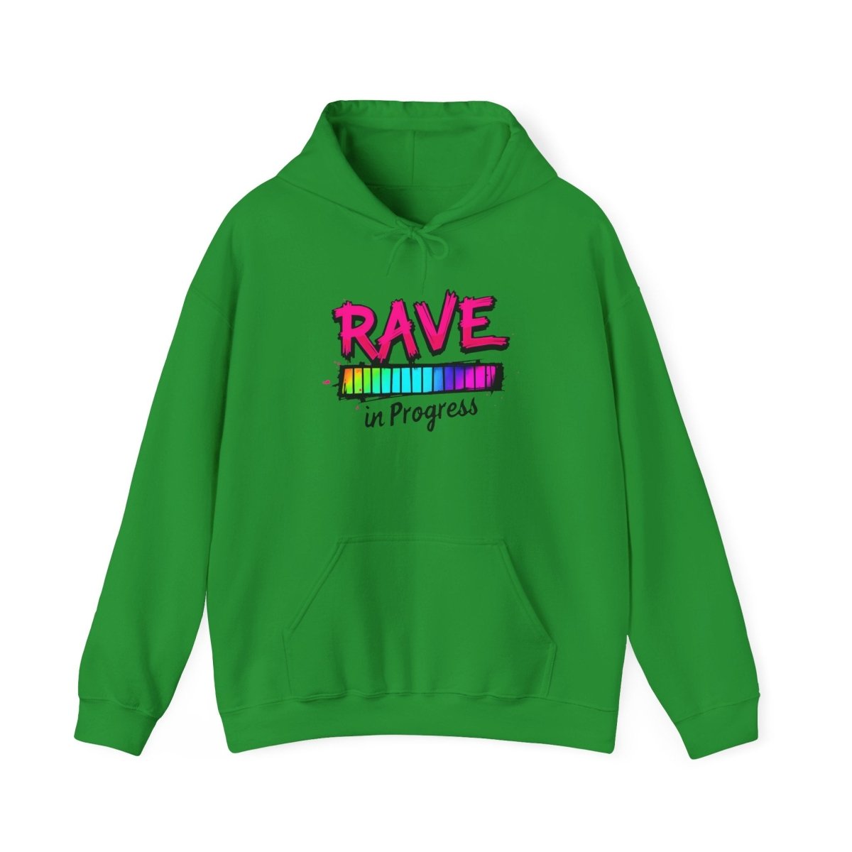 Rave in Progress Hoodie - TeeGerDesign - Hoodie - DTG