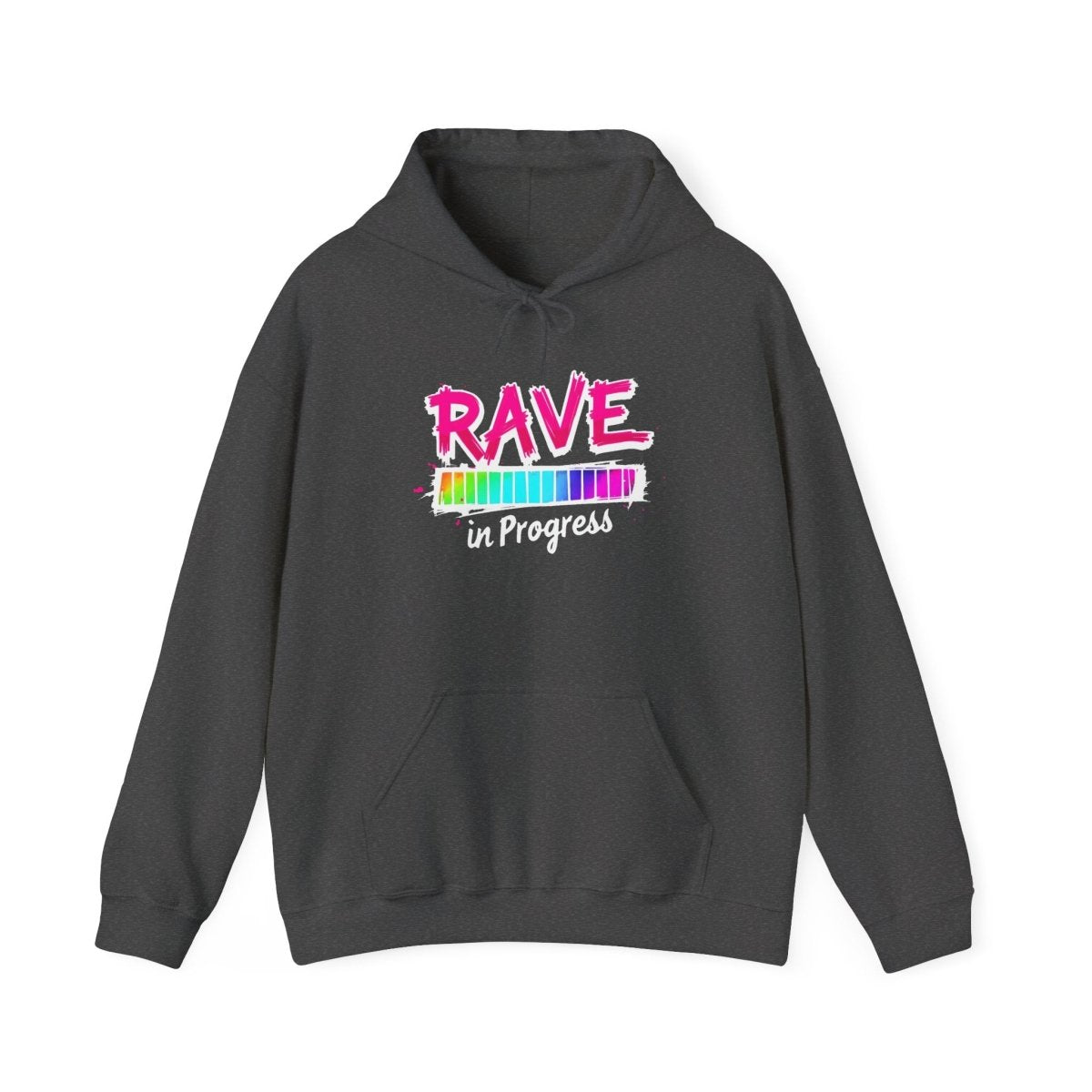 Rave in Progress Hoodie - TeeGerDesign - Hoodie - DTG