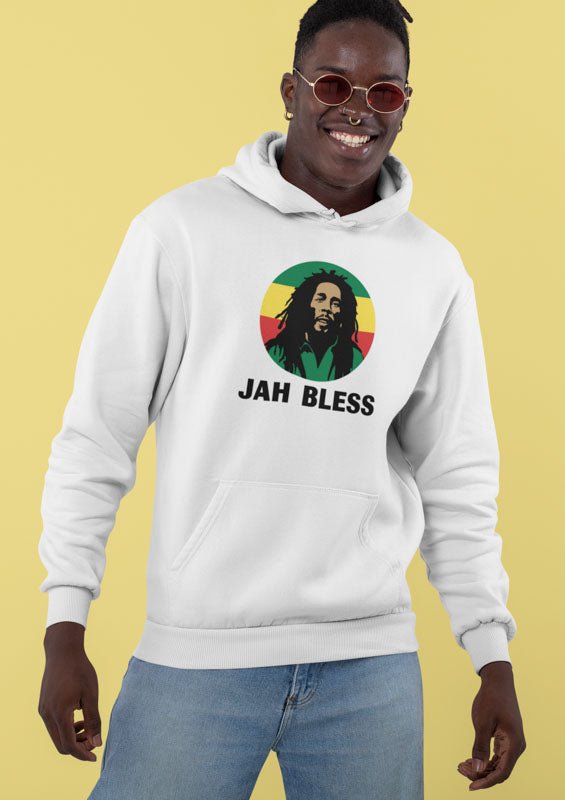 Reggae Hoodie Jah Bless - TeeGerDesign - Hoodie - Dancehall