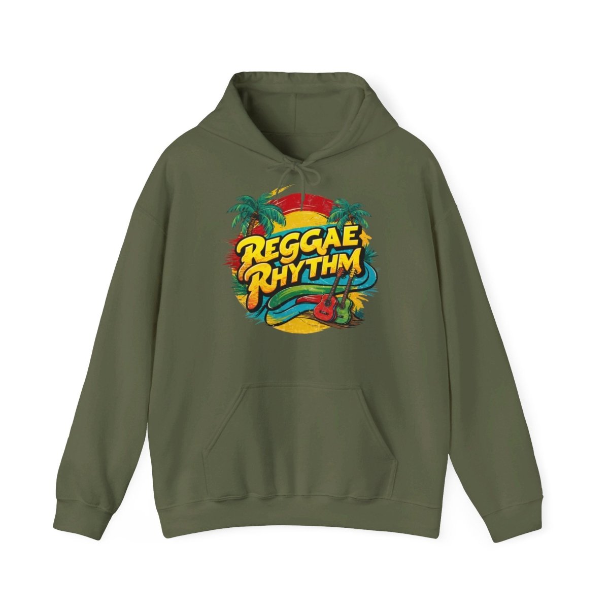 Reggae Rhythm Hoodie - TeeGerDesign - Hoodie - Dancehall