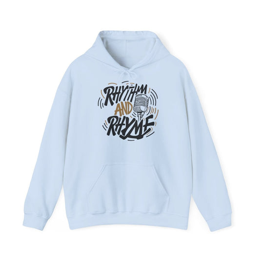 Rhythm and Rhyme Hoodie - TeeGerDesign - Hoodie - DTG