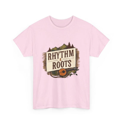 Rhythm and Roots T - Shirt – Banjo Design - TeeGerDesign - T - Shirt - Crew neck