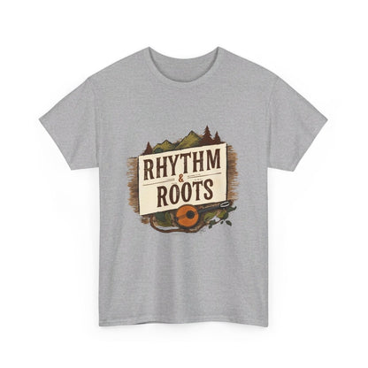 Rhythm and Roots T - Shirt – Banjo Design - TeeGerDesign - T - Shirt - Crew neck