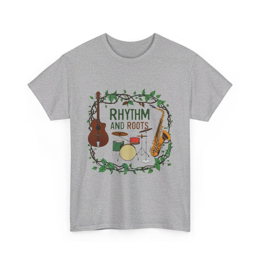 Rhythm and Roots T - Shirt - TeeGerDesign - T - Shirt - Crew neck