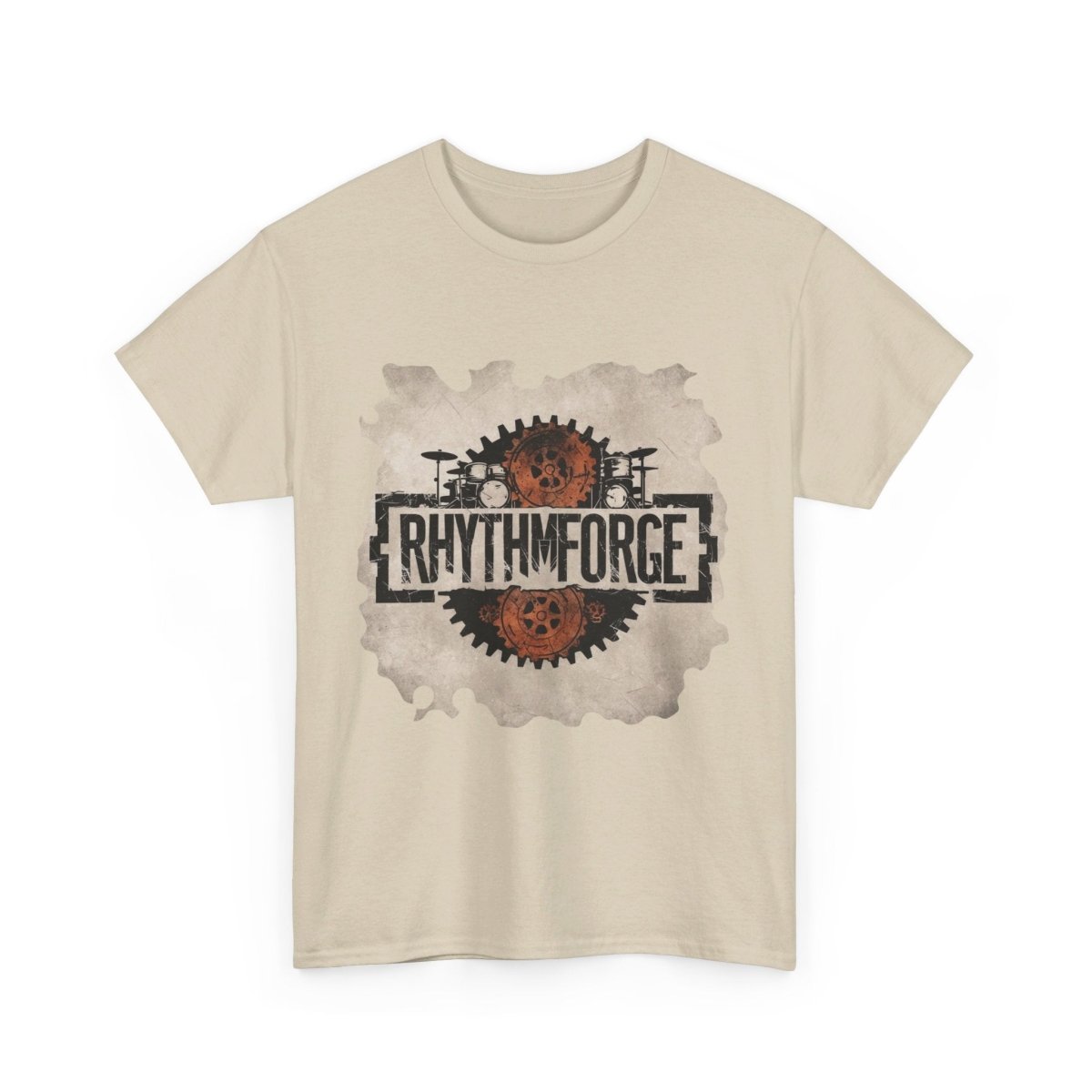 Rhythmforge T - Shirt im Industrial - Stil - TeeGerDesign - T - Shirt - Crew neck