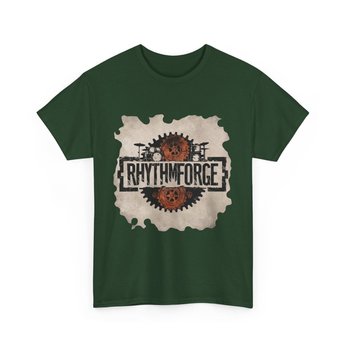 Rhythmforge T - Shirt im Industrial - Stil - TeeGerDesign - T - Shirt - Crew neck