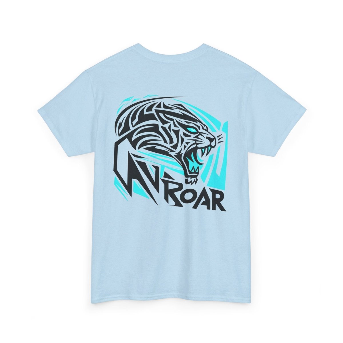 Roar Edgy Tiger T - Shirt mit Druck auf dem Rücken - TeeGerDesign - T - Shirt - Crew neck