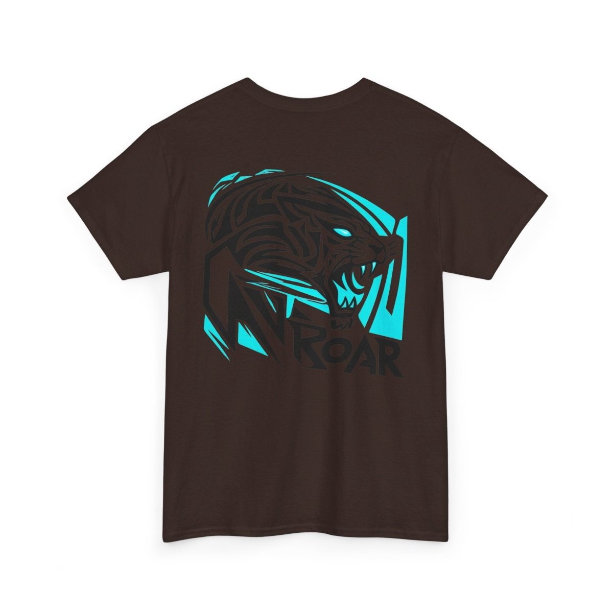 Roar Edgy Tiger T - Shirt mit Druck auf dem Rücken - TeeGerDesign - T - Shirt - Crew neck