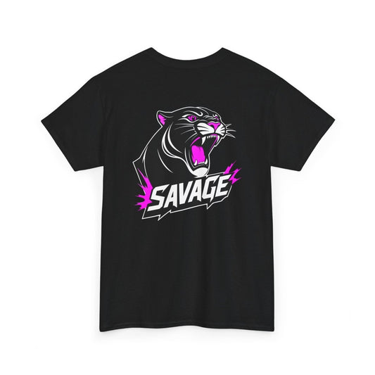 Savage Panther T-Shirt – Wilder Style - Rücken - TeeGerDesign - T-Shirt - Crew neck