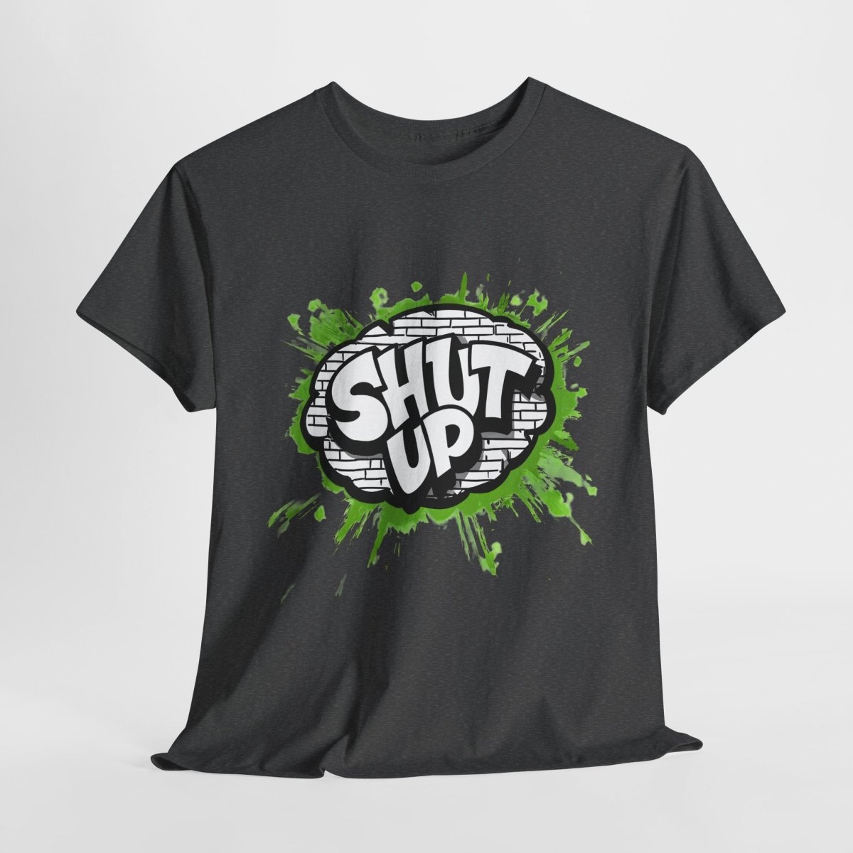 Shut Up Graffiti T-Shirt – Urban Streetwear mit Graffiti - Style - TeeGerDesign - T-Shirt - Crew neck