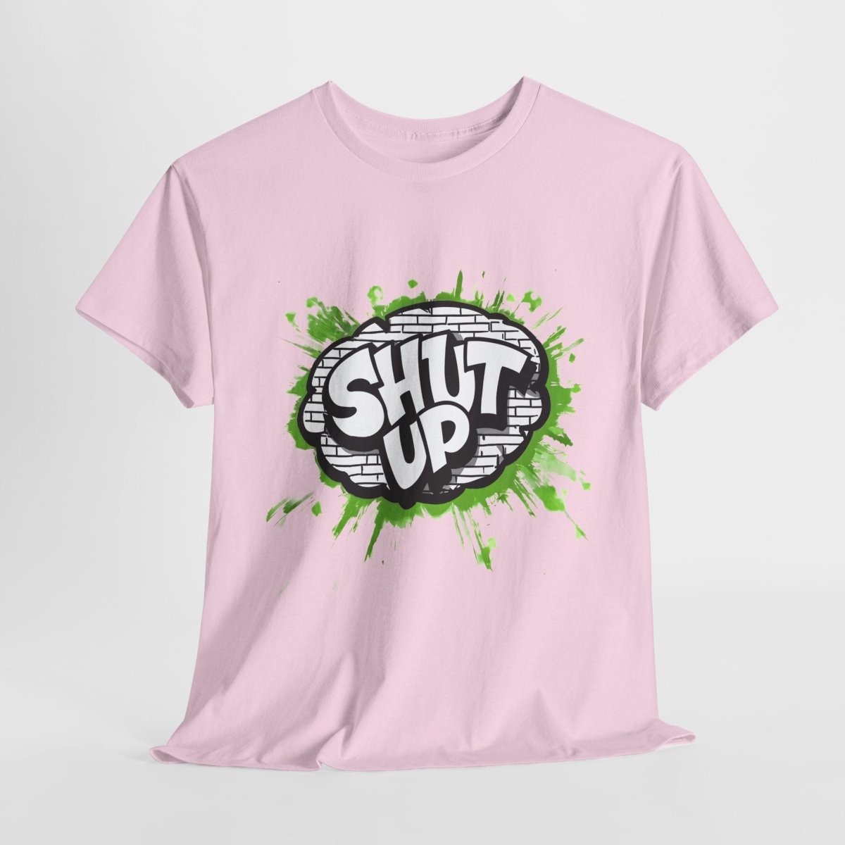 Shut Up Graffiti T-Shirt – Urban Streetwear mit Graffiti - Style - TeeGerDesign - T-Shirt - Crew neck