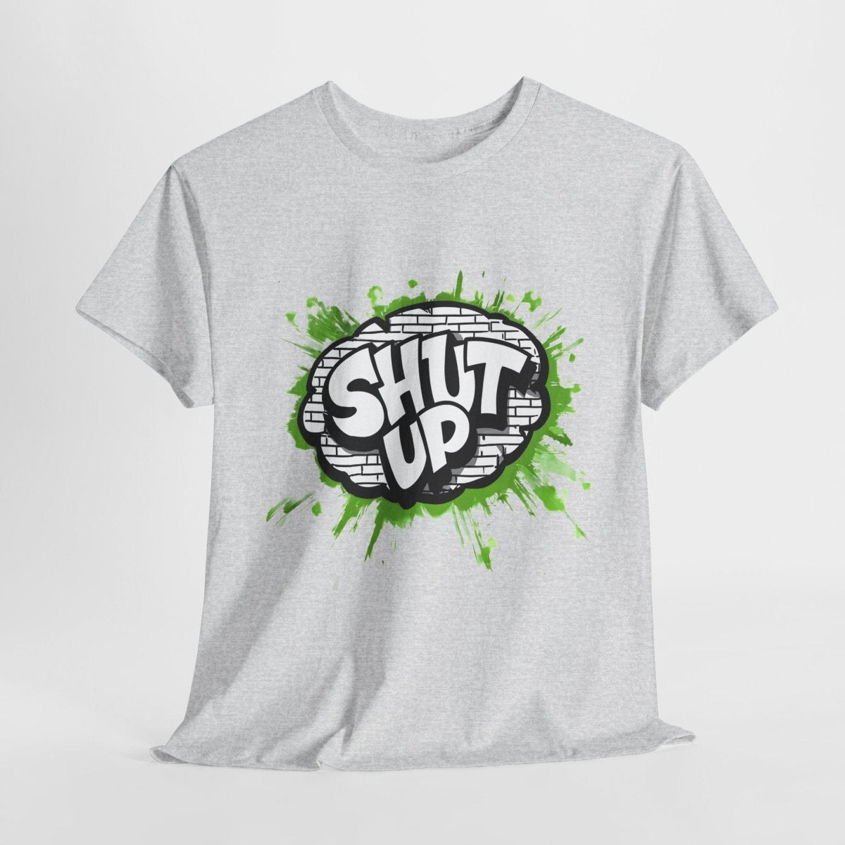 Shut Up Graffiti T-Shirt – Urban Streetwear mit Graffiti - Style - TeeGerDesign - T-Shirt - Crew neck