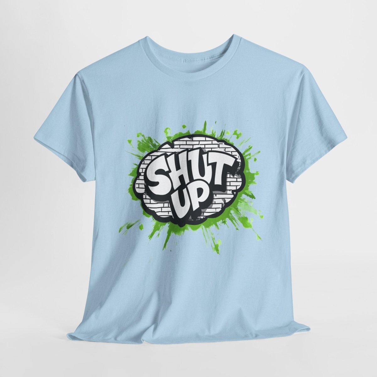 Shut Up Graffiti T-Shirt – Urban Streetwear mit Graffiti - Style - TeeGerDesign - T-Shirt - Crew neck