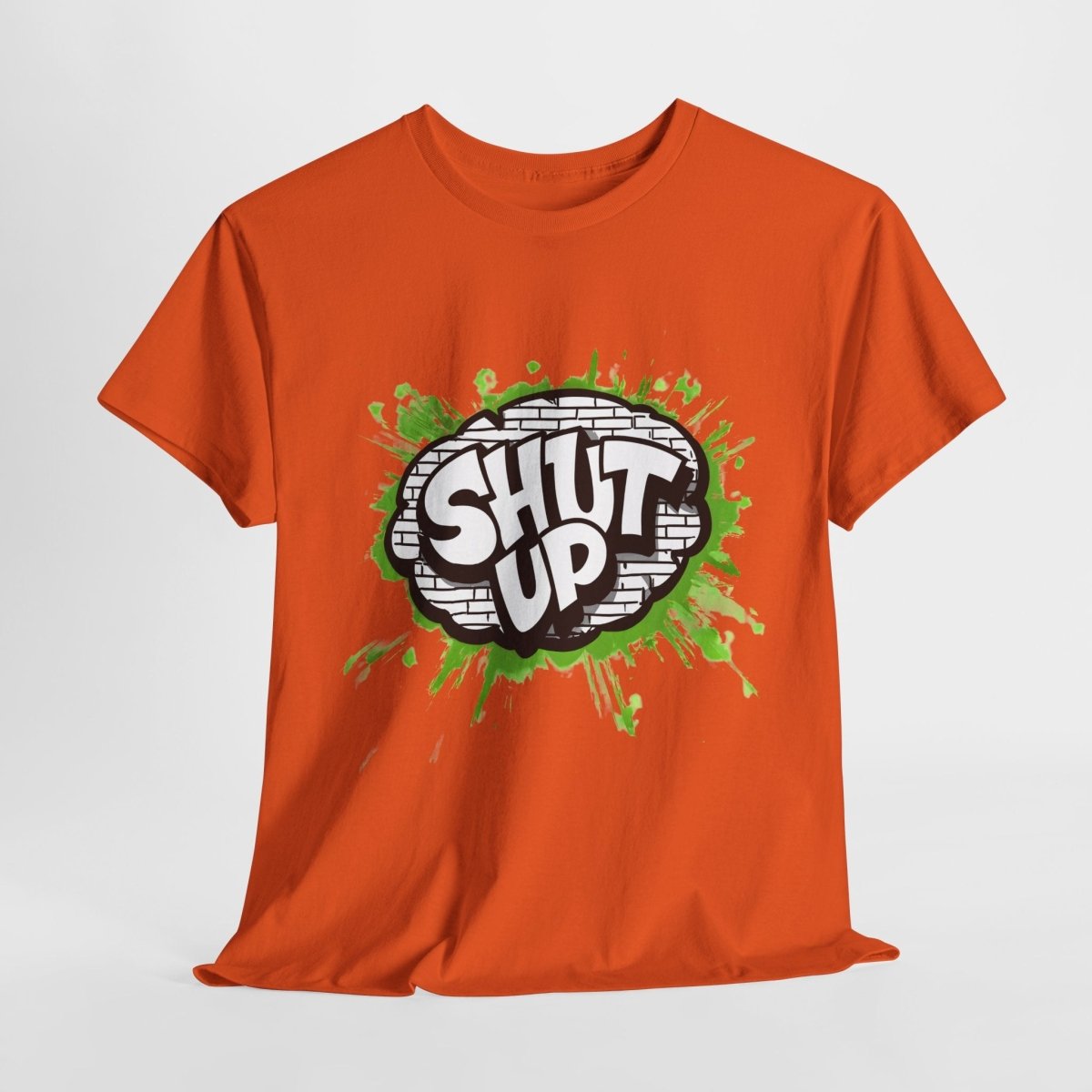 Shut Up Graffiti T-Shirt – Urban Streetwear mit Graffiti - Style - TeeGerDesign - T-Shirt - Crew neck