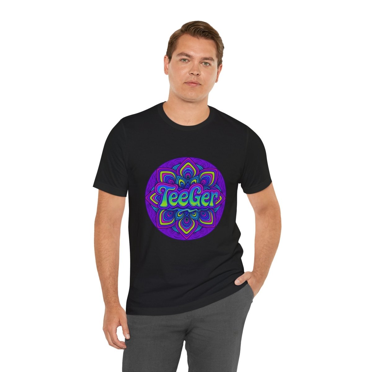 Simon TeeGer Mandala Vision - Psychedelic Core - TeeGerDesign - T-Shirt - 3001