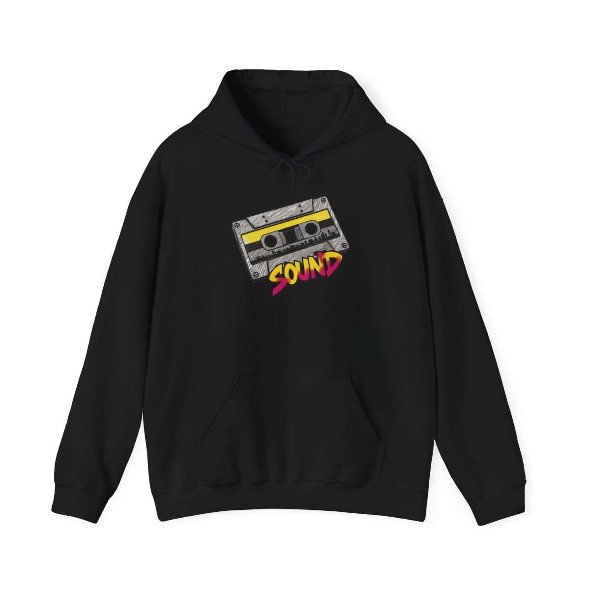 Sound Tape Hoodie - TeeGerDesign - Hoodie - DTG