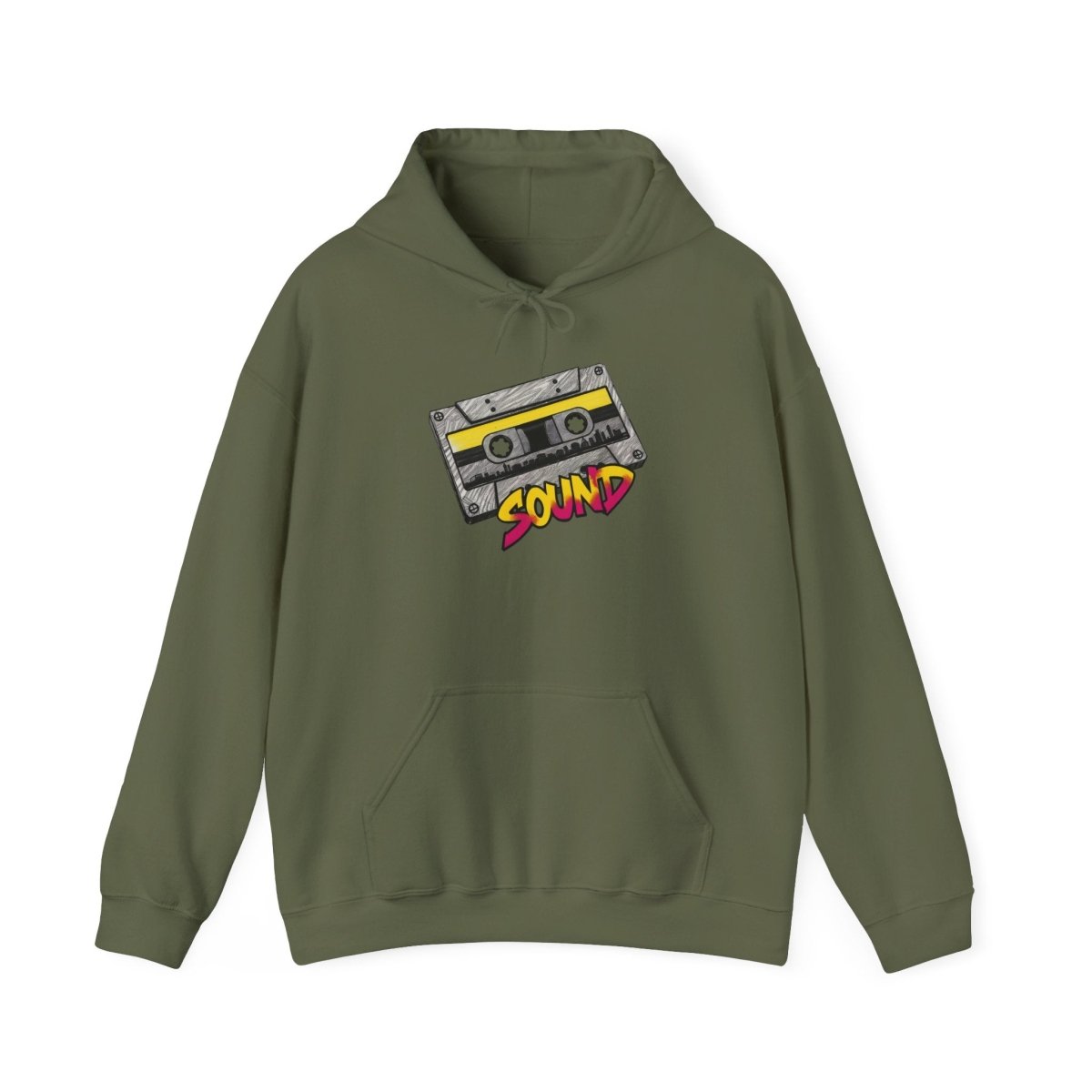 Sound Tape Hoodie - TeeGerDesign - Hoodie - DTG