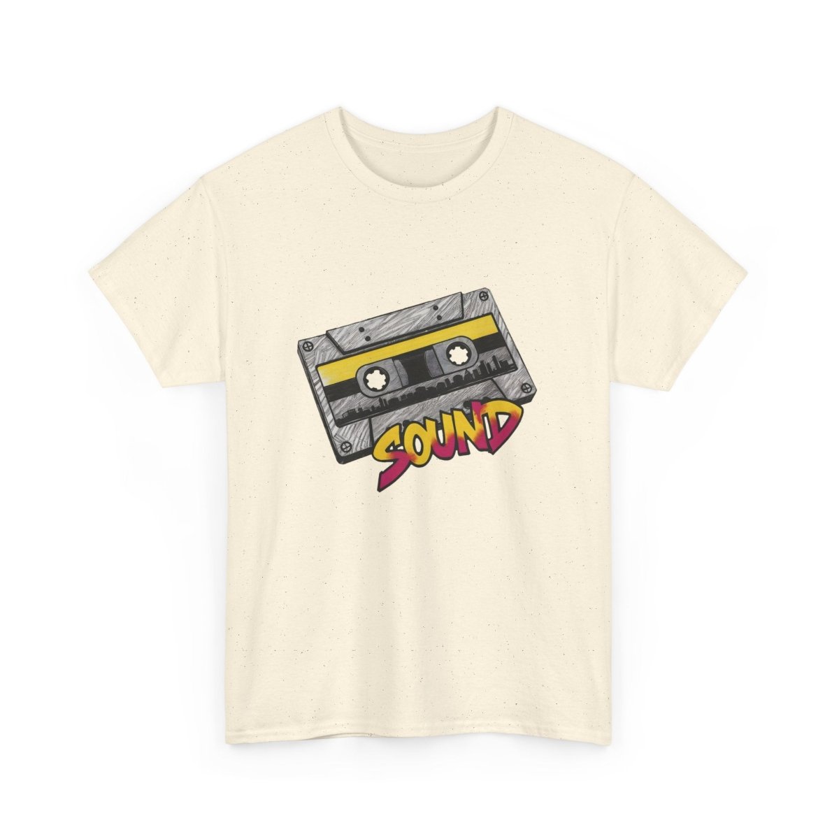 Sound Tape T-Shirt - TeeGerDesign - T-Shirt - Crew neck