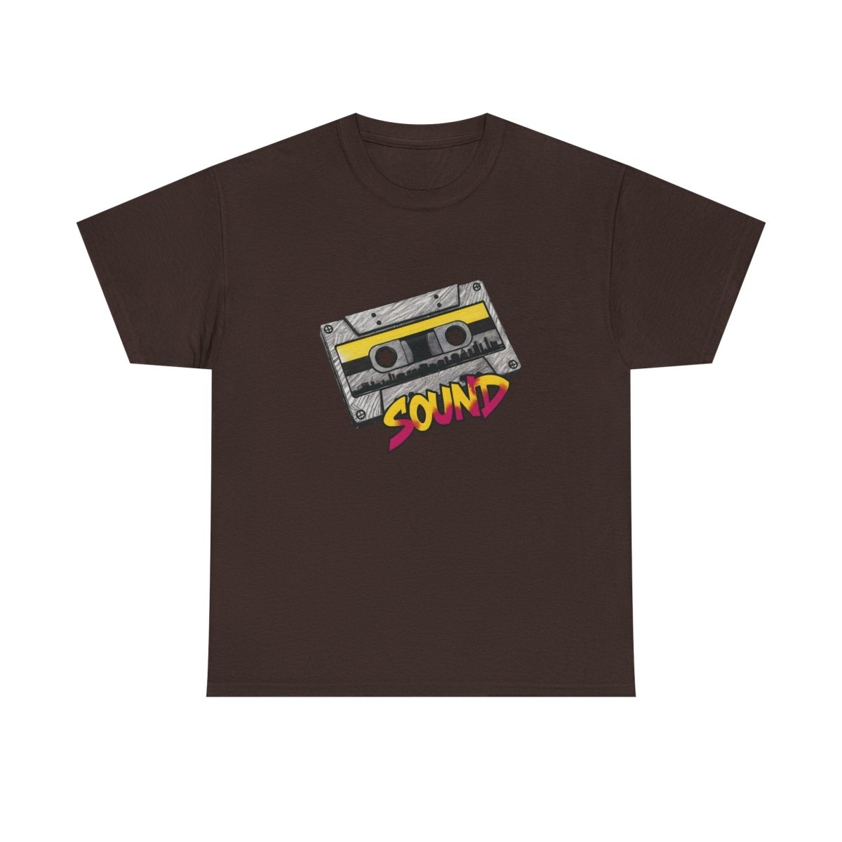 Sound Tape T-Shirt - TeeGerDesign - T-Shirt - Crew neck