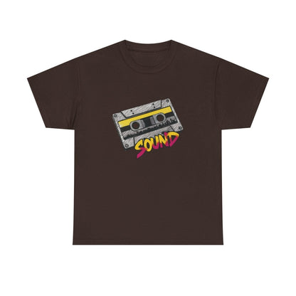 Sound Tape T-Shirt - TeeGerDesign - T-Shirt - Crew neck