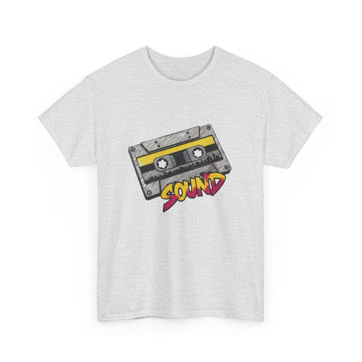 Sound Tape T-Shirt - TeeGerDesign - T-Shirt - Crew neck