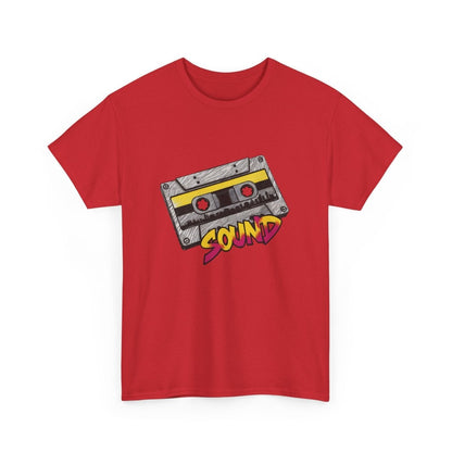 Sound Tape T-Shirt - TeeGerDesign - T-Shirt - Crew neck