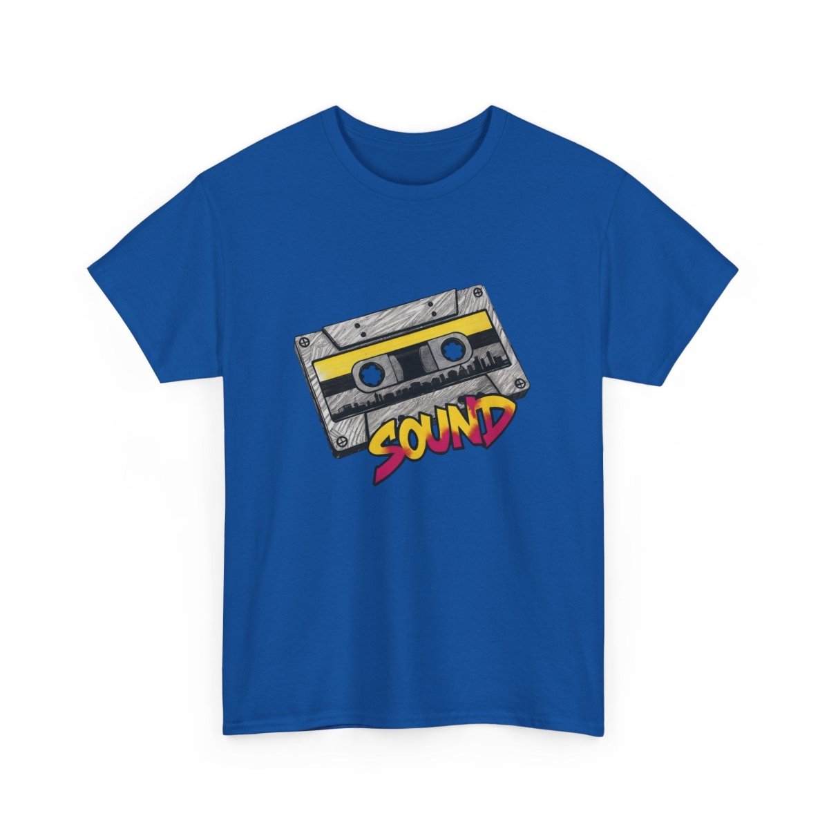 Sound Tape T-Shirt - TeeGerDesign - T-Shirt - Crew neck