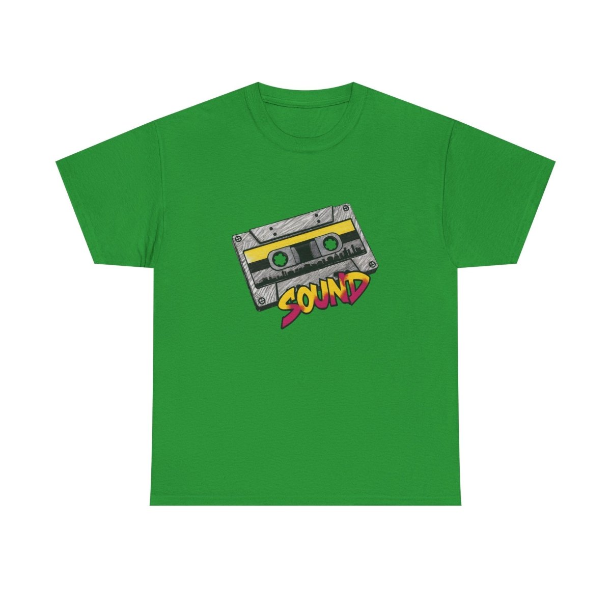 Sound Tape T-Shirt - TeeGerDesign - T-Shirt - Crew neck