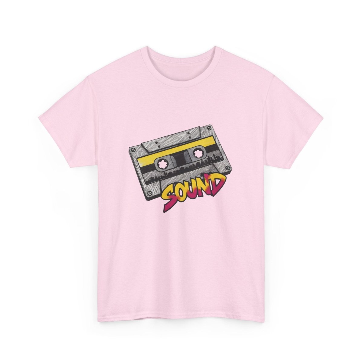 Sound Tape T-Shirt - TeeGerDesign - T-Shirt - Crew neck