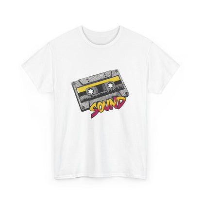 Sound Tape T-Shirt - TeeGerDesign - T-Shirt - Crew neck