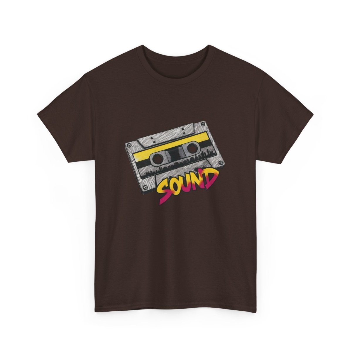 Sound Tape T-Shirt - TeeGerDesign - T-Shirt - Crew neck