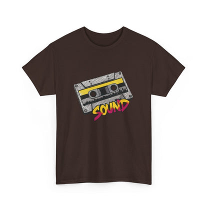 Sound Tape T-Shirt - TeeGerDesign - T-Shirt - Crew neck