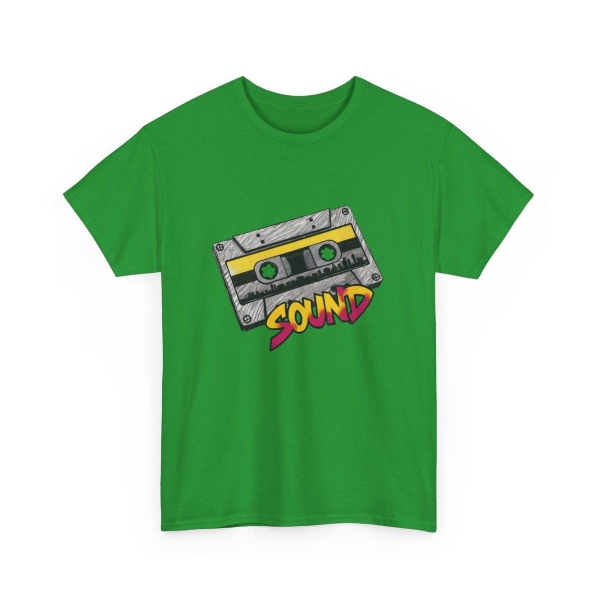 Sound Tape T-Shirt - TeeGerDesign - T-Shirt - Crew neck