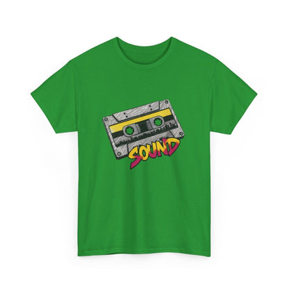 Sound Tape T-Shirt - TeeGerDesign - T-Shirt - Crew neck